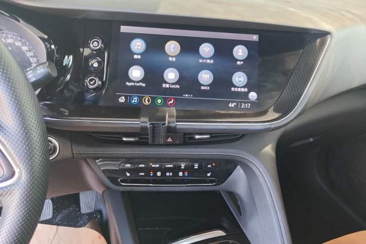 Used Buick Envision 2020 Encore S 652T Two-Wheel Drive Luxury Model Audio And AC Panel