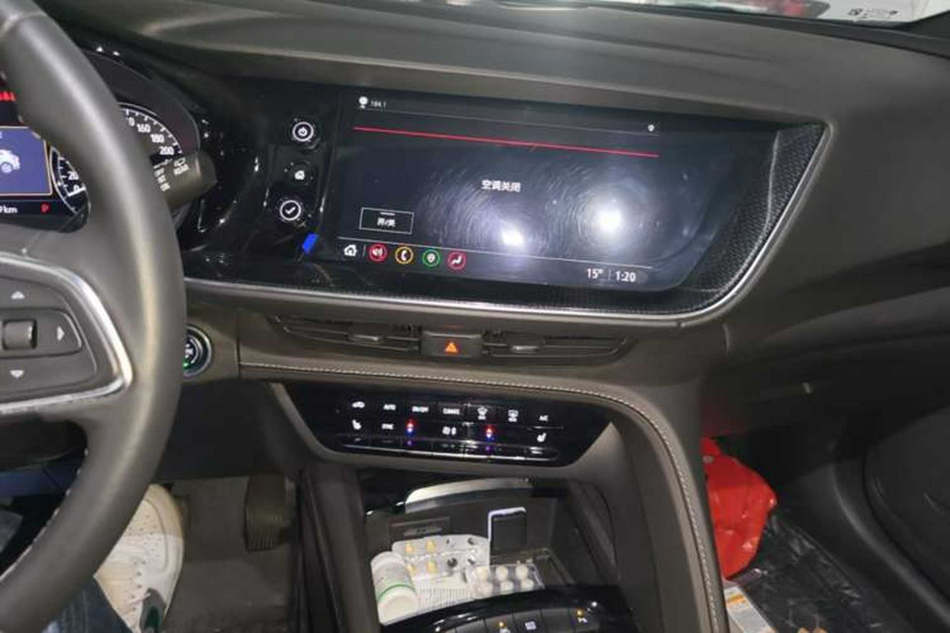 Used Buick Envision 2020 Onix S 652T Two-Wheel Drive Elite Model Audio And AC Panel