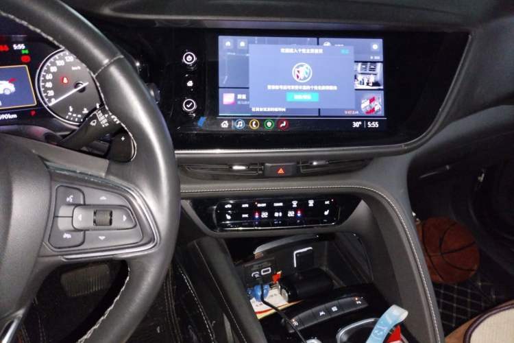 Used Buick Envision 2020 Encore S 652T Two-Wheel Drive Luxury Model Audio And AC Panel