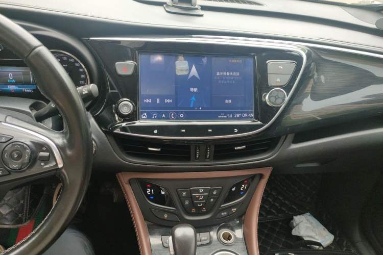 Used Buick Envision 2020 28T Four-Wheel Drive Elite Version Audio And AC Panel