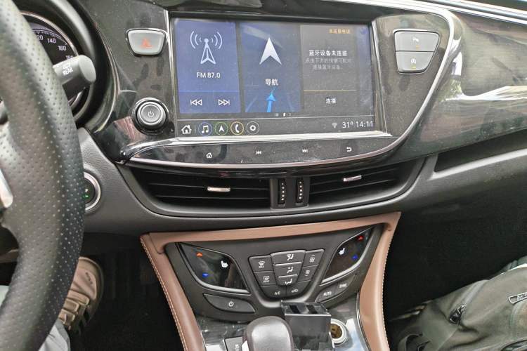Used Buick Envision 2020 28T Four-Wheel Drive Elite Version Audio And AC Panel