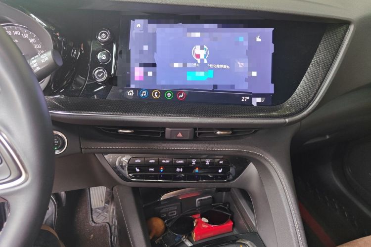 Used Buick Envision 2020 Encore S 652T Two-Wheel Drive Luxury Model Audio And AC Panel