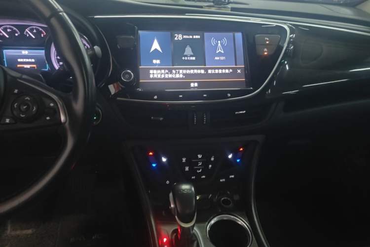 Used Buick Envision 2020 20T Two-Wheel Drive Elite Version Audio And AC Panel