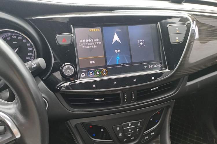 Used Buick Envision 2020 20T Two-Wheel Drive Elite Version Audio And AC Panel