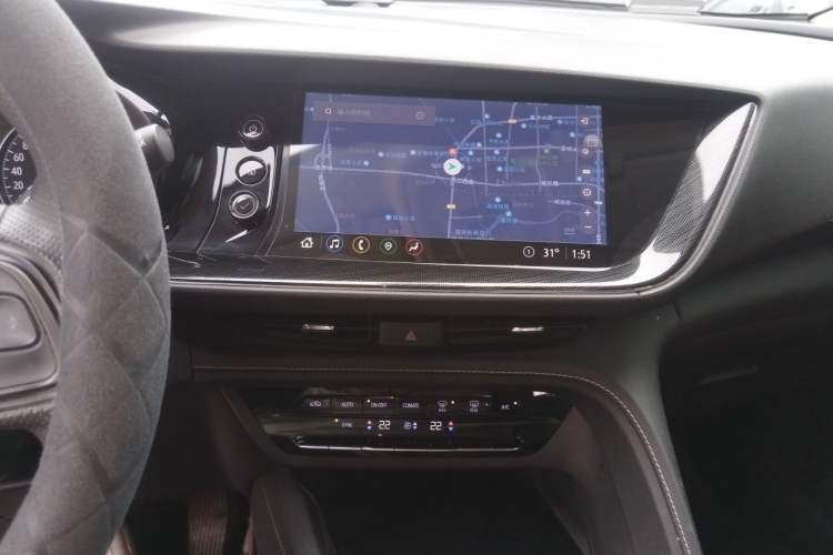 Used Buick Envision 2020 Onix S 652T Two-Wheel Drive Elite Model Audio And AC Panel