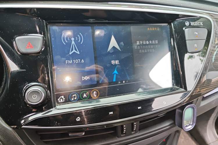 Used Buick Envision 2020 20T Two-Wheel Drive Elite Version Audio And AC Panel