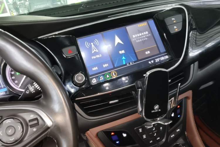 Used Buick Envision 2020 20T Two-Wheel Drive Luxury Model Audio And AC Panel