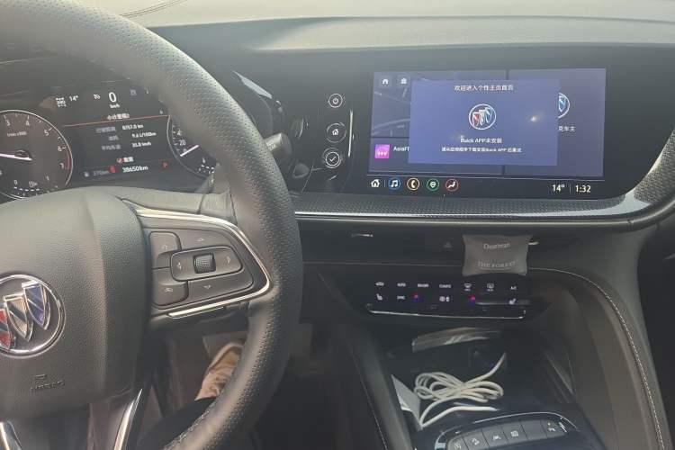 Used Buick Envision 2020 Encore S 652T Four-Wheel Drive Luxury Model Audio And AC Panel