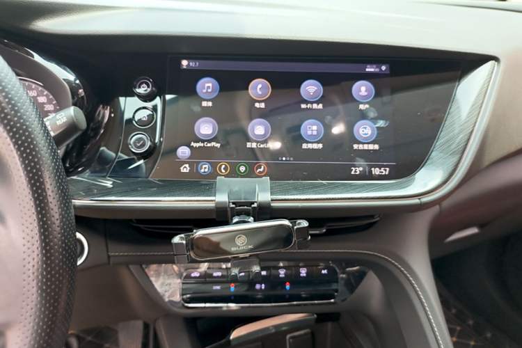 Used Buick Envision 2020 Onix S 652T Two-Wheel Drive Elite Model Audio And AC Panel
