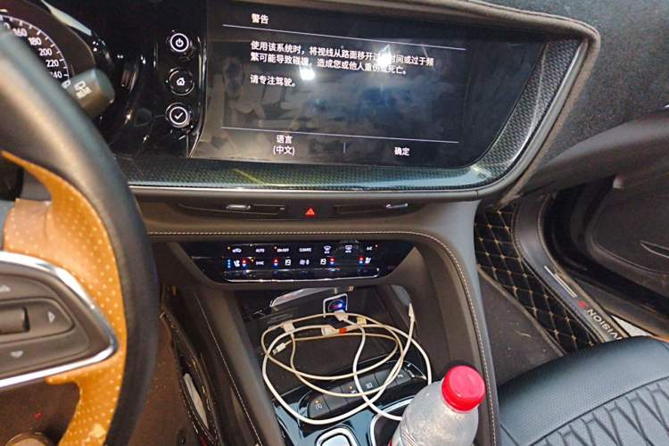 Used Buick Envision 2020 Encore GX S 652T Two-Wheel-Drive Limited-Edition S Sport Version Audio And AC Panel