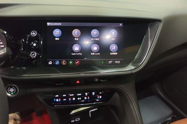 Used Buick Envision 2020 Onix S 652T Two-Wheel Drive Elite Model Audio And AC Panel