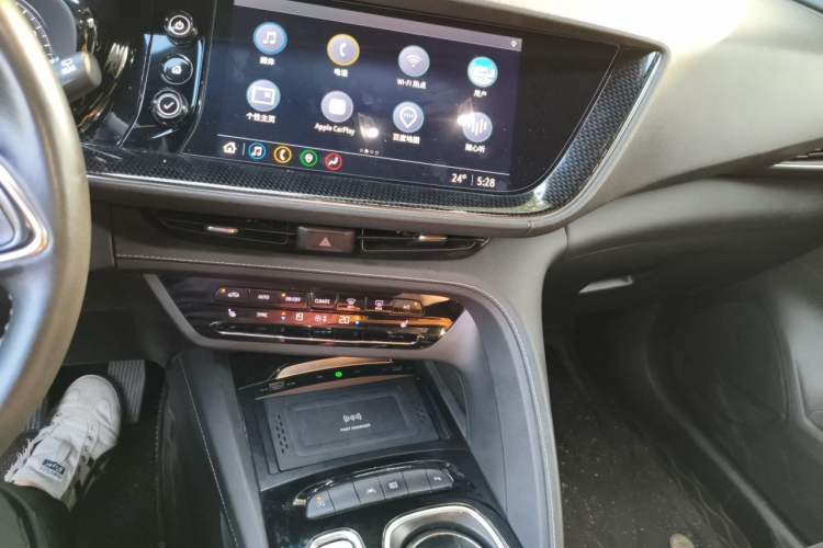 Used Buick Envision 2020 Encore S 652T Two-Wheel Drive Luxury Model Audio And AC Panel