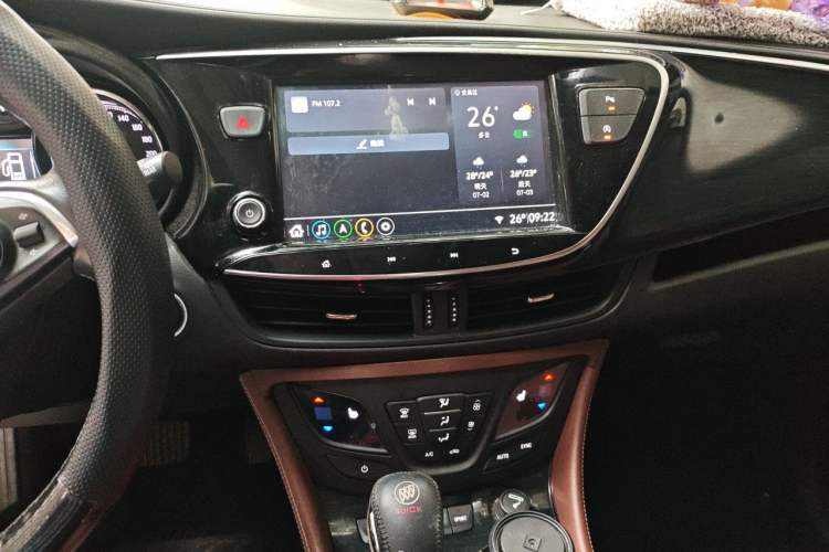 Used Buick Envision 2020 28T Four-Wheel Drive Elite Version Audio And AC Panel