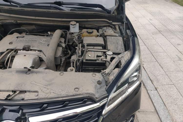 Used Buick Envision 2020 28T Four-Wheel Drive Elite Version Engine Bay Left