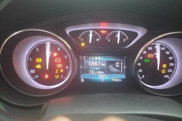 Used Buick Envision 2020 20T Two-Wheel Drive Elite Version Instrument Cluster