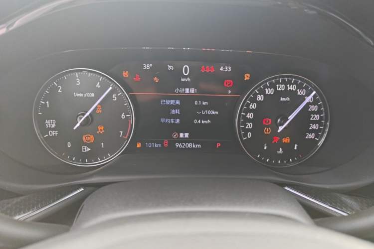 Used Buick Envision 2020 Onix S 652T Two-Wheel Drive Elite Model Instrument Cluster