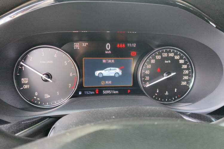 Used Buick Envision 2020 Encore S 652T Four-Wheel Drive Luxury Model Instrument Cluster