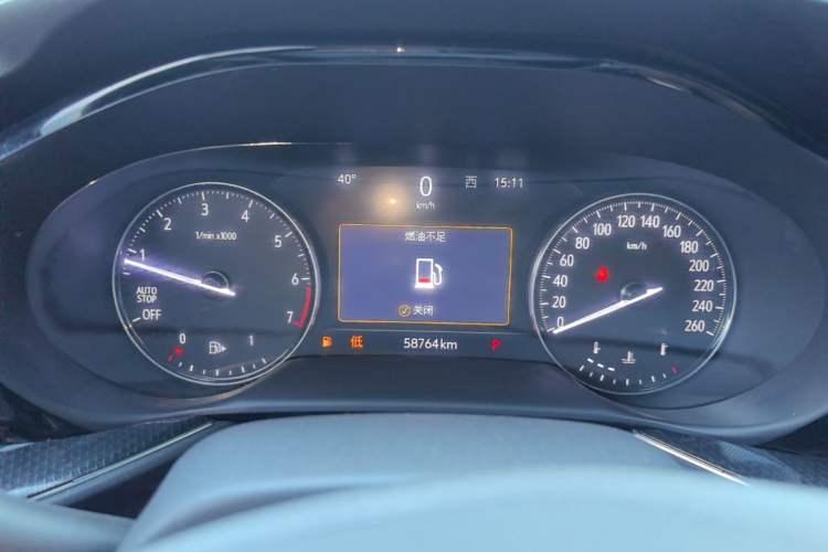 Used Buick Envision 2020 Encore S 652T Two-Wheel Drive Luxury Model Instrument Cluster