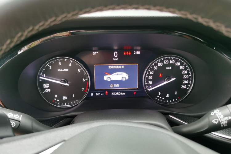 Used Buick Envision 2020 Encore GX S 652T Two-Wheel-Drive Limited-Edition S Sport Version Instrument Cluster