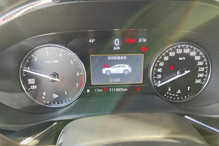 Used Buick Envision 2020 Encore S 652T Two-Wheel Drive Luxury Model Instrument Cluster