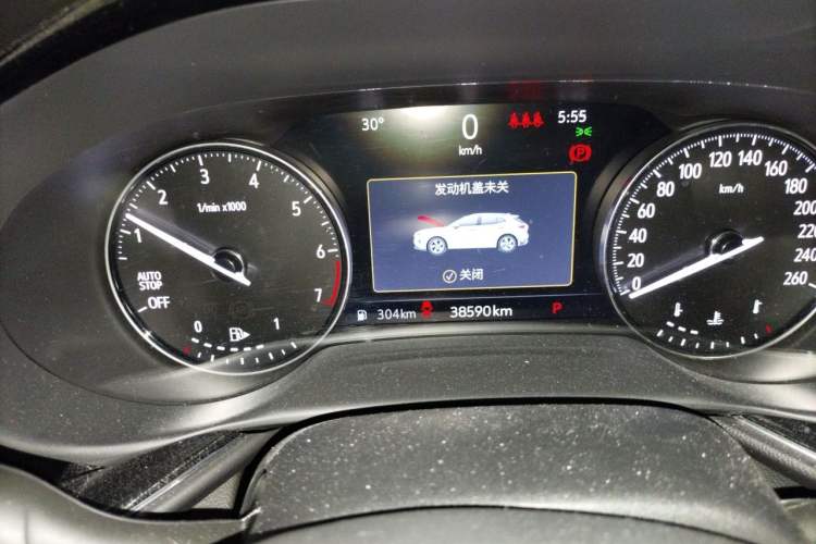 Used Buick Envision 2020 Encore S 652T Two-Wheel Drive Luxury Model Instrument Cluster