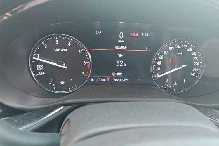 Used Buick Envision 2020 Onix S 652T Two-Wheel Drive Elite Model Instrument Cluster