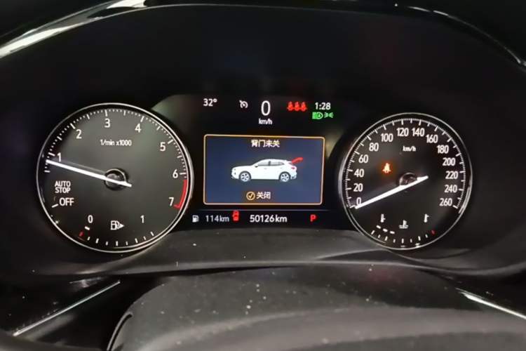 Used Buick Envision 2020 Encore S 652T Two-Wheel Drive Luxury Model Instrument Cluster