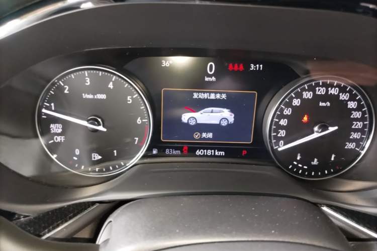 Used Buick Envision 2020 Onix S 652T Two-Wheel Drive Elite Model Instrument Cluster