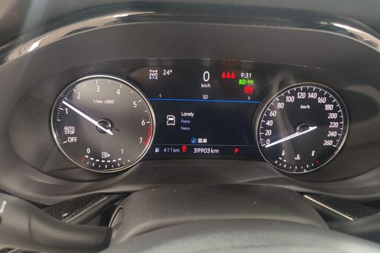 Used Buick Envision 2020 Encore S 652T Four-Wheel Drive Luxury Model Instrument Cluster