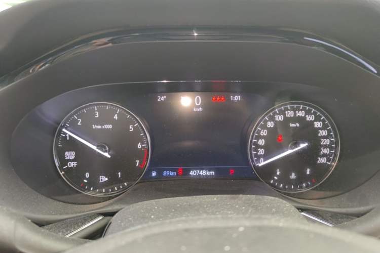Used Buick Envision 2020 Encore S 652T Two-Wheel Drive Luxury Model Instrument Cluster