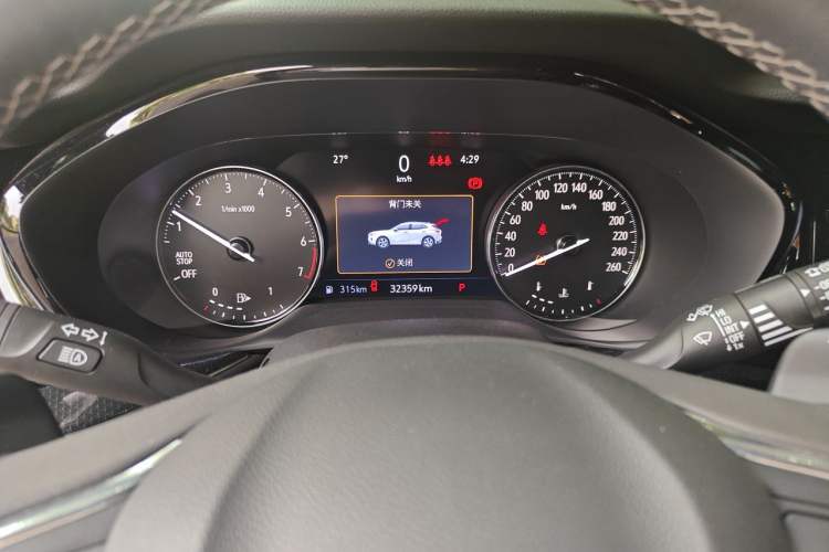 Used Buick Envision 2020 Encore S 652T Two-Wheel Drive Luxury Model Instrument Cluster