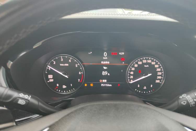 Used Buick Envision 2020 Encore S 652T Two-Wheel Drive Luxury Model Instrument Cluster