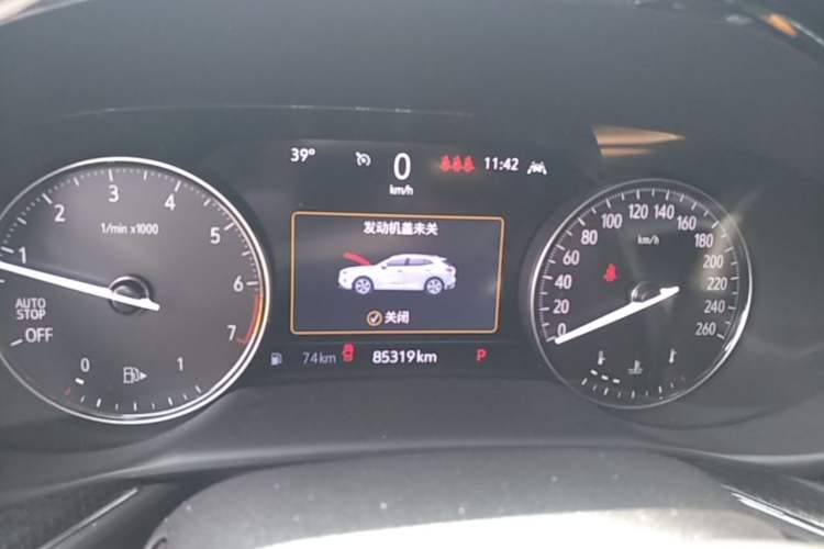 Used Buick Envision 2020 Encore S 652T Two-Wheel Drive Luxury Model Instrument Cluster