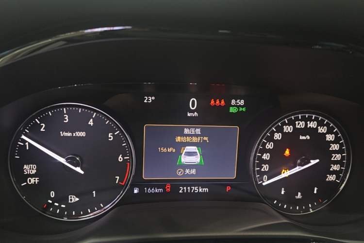 Used Buick Envision 2020 Encore GX S 652T Two-Wheel-Drive Limited-Edition S Sport Version Instrument Cluster