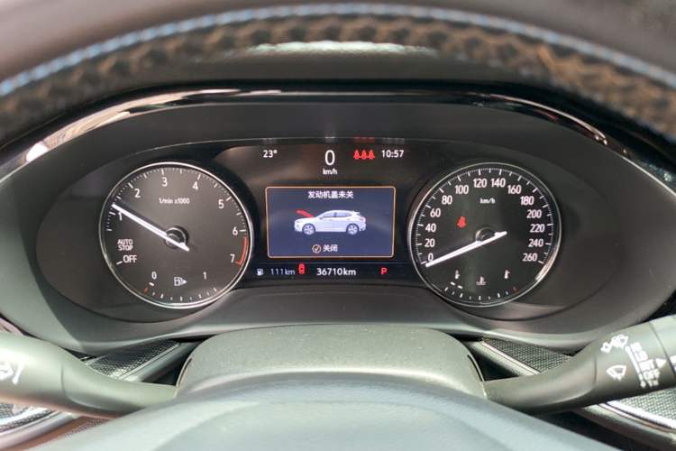 Used Buick Envision 2020 Onix S 652T Two-Wheel Drive Elite Model Instrument Cluster