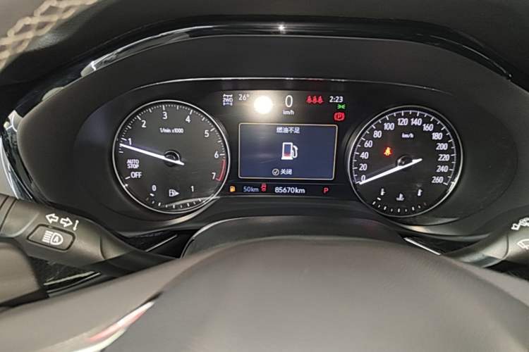 Used Buick Envision 2020 Encore S 652T Four-Wheel Drive Luxury Model Instrument Cluster