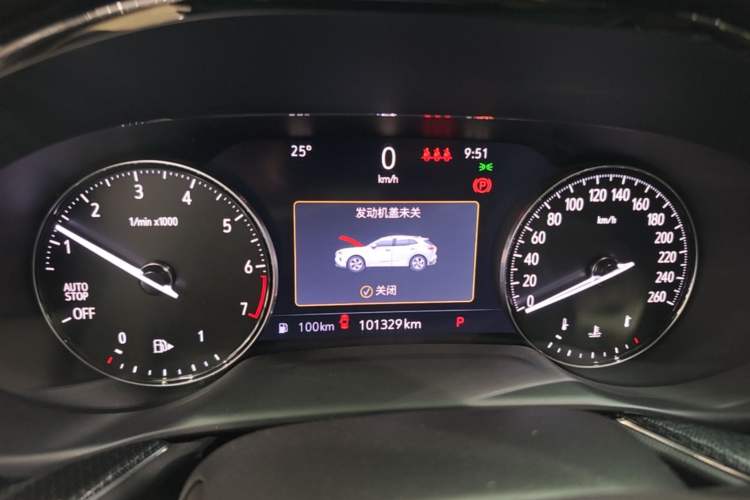 Used Buick Envision 2020 Onix S 652T Two-Wheel Drive Elite Model Instrument Cluster