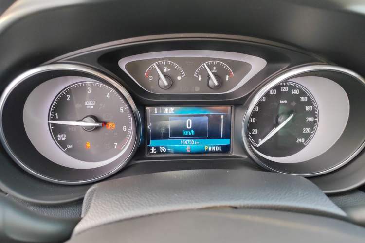 Used Buick Envision 2020 20T Two-Wheel Drive Luxury Model Instrument Cluster