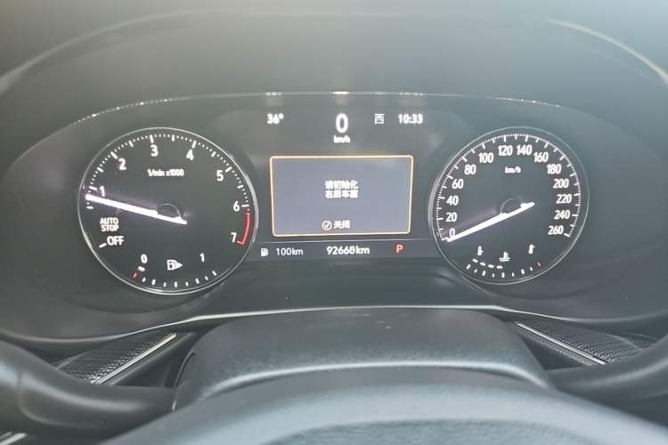 Used Buick Envision 2020 Onix S 652T Two-Wheel Drive Elite Model Instrument Cluster