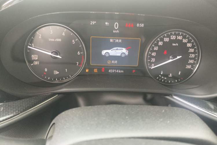 Used Buick Envision 2020 Encore GX S 652T Two-Wheel-Drive Limited-Edition S Sport Version Odometer Close Up