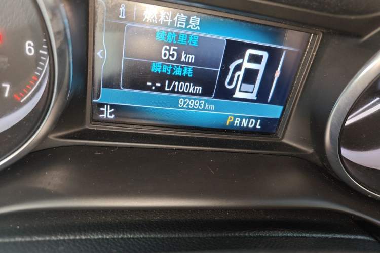 Used Buick Envision 2020 28T Four-Wheel Drive Elite Version Odometer Close Up