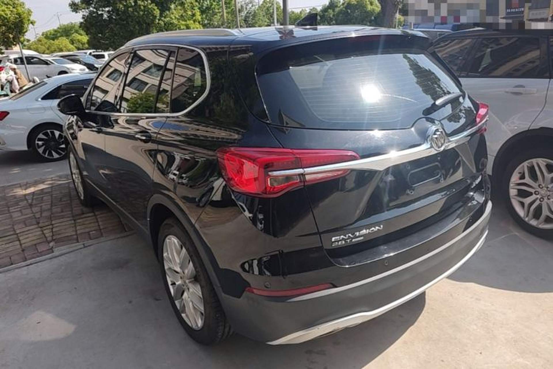 Used Buick Envision 2020 28T Four-Wheel Drive Elite Version Rear Left 45 Deg