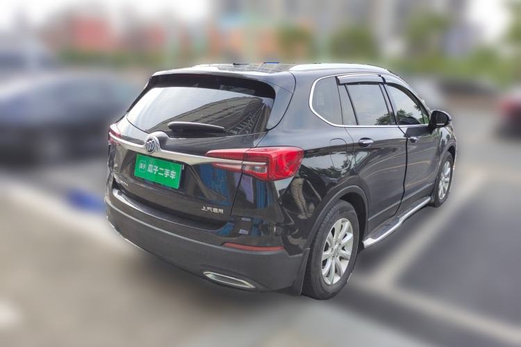 Used Buick Envision 2020 20T Two-Wheel Drive Luxury Model Rear Right 45 Deg