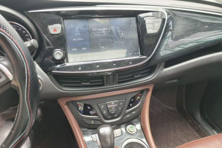 Used Buick Envision 2020 20T Two-Wheel Drive Luxury Model Audio And AC Panel