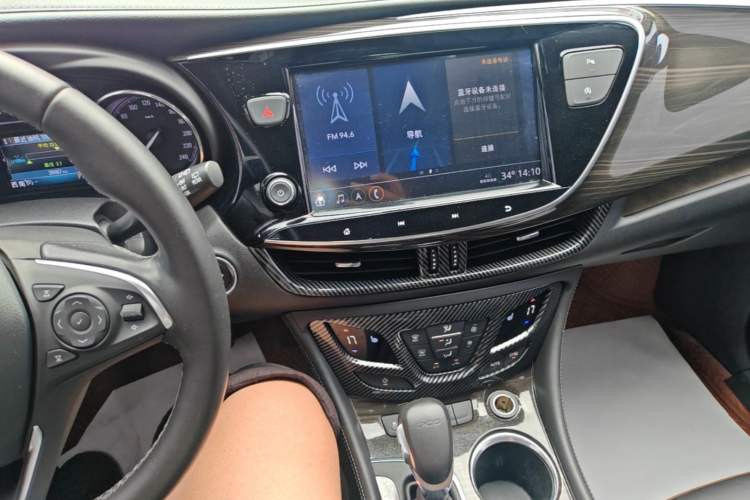 Used Buick Envision 2020 20T Two-Wheel Drive Elite Version Audio And AC Panel