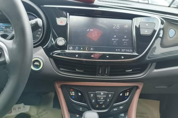 Used Buick Envision 2020 28T Four-Wheel Drive Elite Version Audio And AC Panel