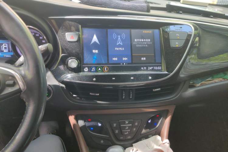 Used Buick Envision 2020 28T Four-Wheel Drive Elite Version Audio And AC Panel