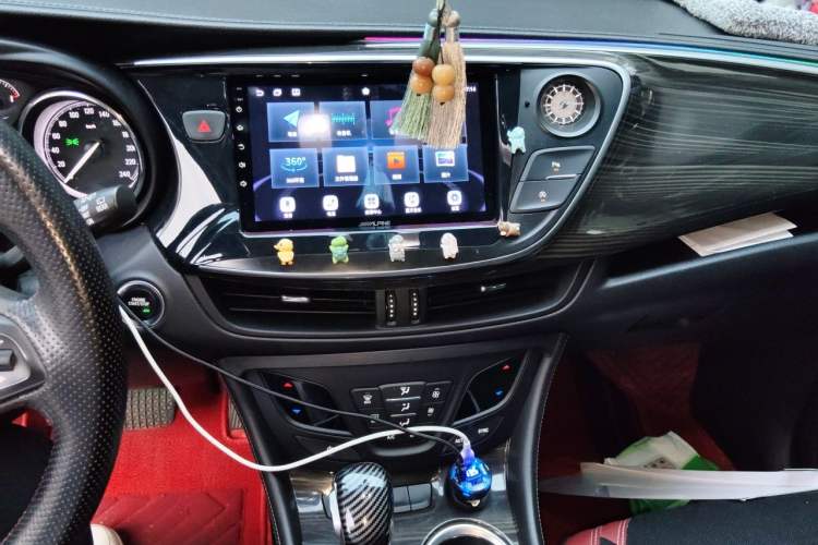 Used Buick Envision 2020 20T Two-Wheel Drive Leading Version Audio And AC Panel