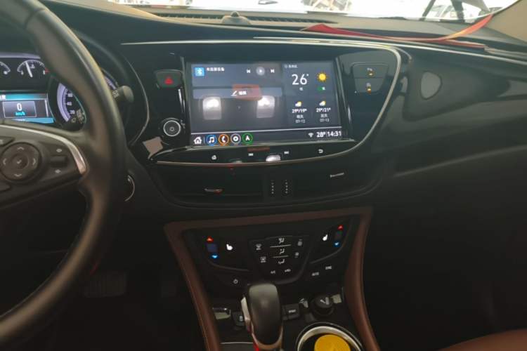 Used Buick Envision 2020 28T Four-Wheel Drive Millionth Anniversary Edition Audio And AC Panel