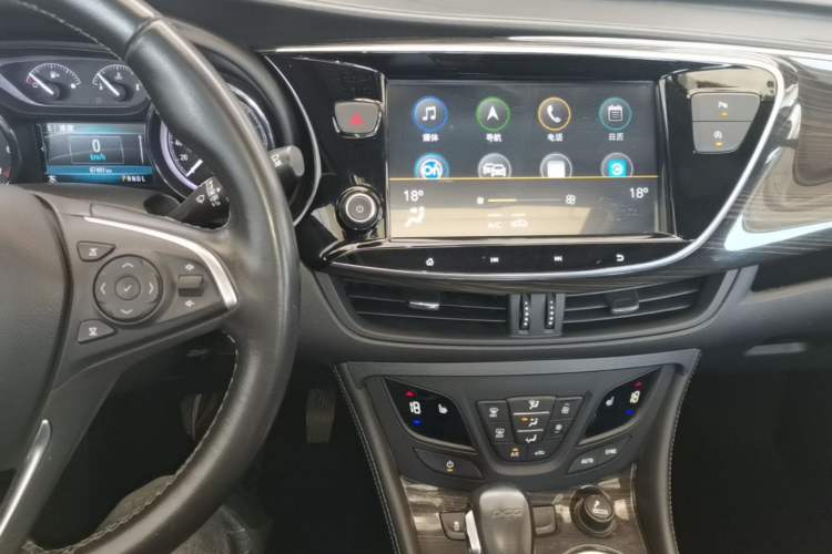 Used Buick Envision 2020 20T Two-Wheel Drive Elite Version Audio And AC Panel